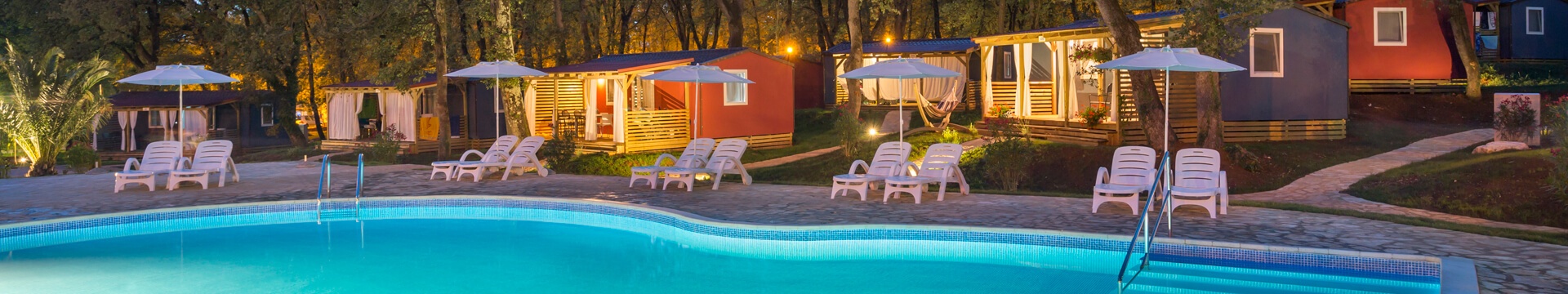 Mobile homes in Istria Aminess park Mareda Campsite