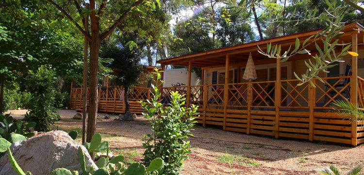 Mobilheime Tavolara im Camping Park Soline