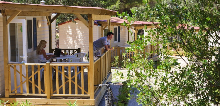 Mobilheime im Camping Solitudo